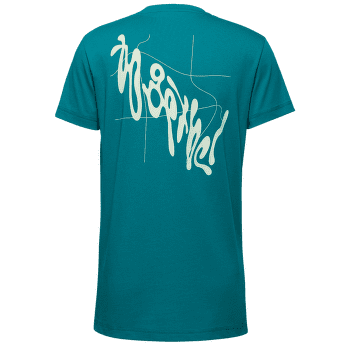 Tricou cu mânecă scurtă Mammut Massone T-Shirt Together Men 40320 deep teal