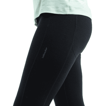 Colanți Icebreaker Merino 260 Fastray 25 inch High Rise Tights Women Black