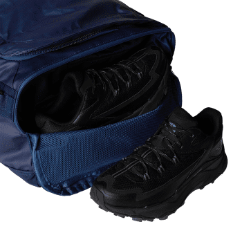 Geantă The North Face BASE CAMP VOYAGER DUFFEL 42L GKQ GRANITE GREY/FROST GREY