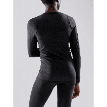 Tricou cu mânecă lungă Craft Core Wool Merino LS Tee Women 998000 Black Melange