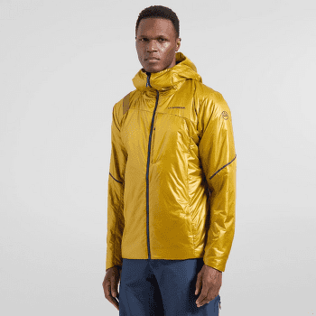 Jachetă La Sportiva ALPINE GUIDE PRIMALOFT HOODY MEN Night Sky/Mountain Red