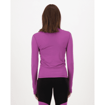 Tricou cu mânecă lungă Mons Royale Cascade Merino Base Layer Long Sleeve Women Aoraki Lily Toffee