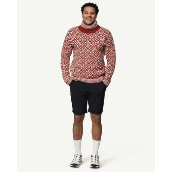 Pulover Devold Svalbard Sweater High Neck Men 020A OFFWHITE/ANTH.