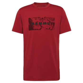 Tricou cu mânecă scurtă Mammut Trovat T-Shirt Men Logo 3818 dark mammut red