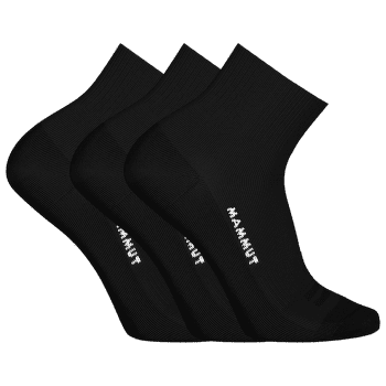 Șosete Mammut EVERYDAY QUARTER SOCKS 3 PACK black 0001