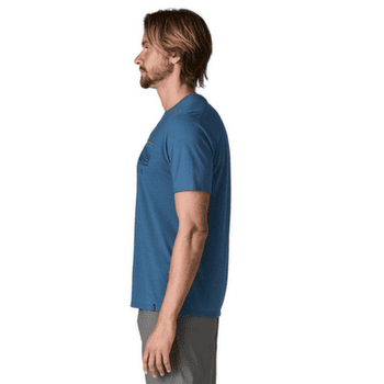 Tricou cu mânecă scurtă Patagonia Cap Cool Trail Shirt – Stratapeaks Men Aquatic Blue