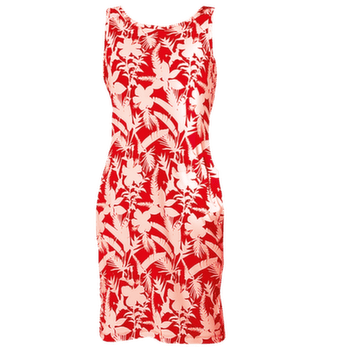 Rochie Columbia Chill River Printed Dress Poppy Red, Botaniflage Tonal 611