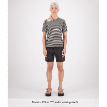 Tricou cu mânecă scurtă Mons Royale Icon Merino T-Shirt Women MR Stripe