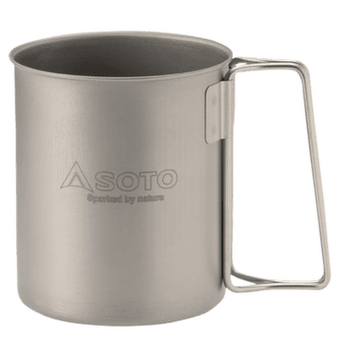 Cană Soto Ultralight Titanium Mug 450 ml