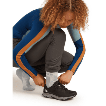 Șosete Icebreaker Merino Hike+ Heavy Crew Women OBSIDIAN/BLACK