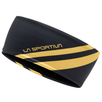 Bandă pentru cap La Sportiva DIAGONAL HEADBAND Black/Yellow