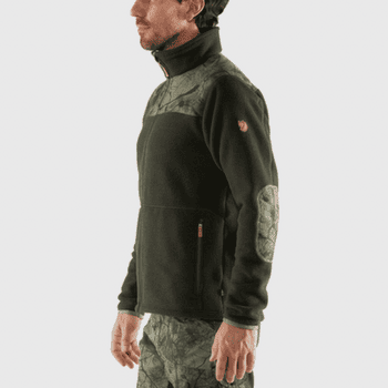 Hanorac Fjällräven Lappland Fleece Men Laurel Green-Green Camo