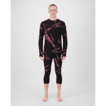 Tricou cu mânecă lungă Mons Royale Cascade Merino Base Layer Long Sleeve Men Airbrush