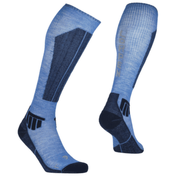 Șosete pentru genunchi Lorpen PRO SKI LIGHT BRIGHT TURQUOISE