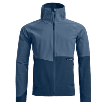 Jachetă Ortovox VENET SOFTSHELL HOODED JACKET MEN 57501 Light Nunatak