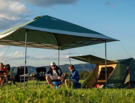Un camping pentru familii, simplu și rapid