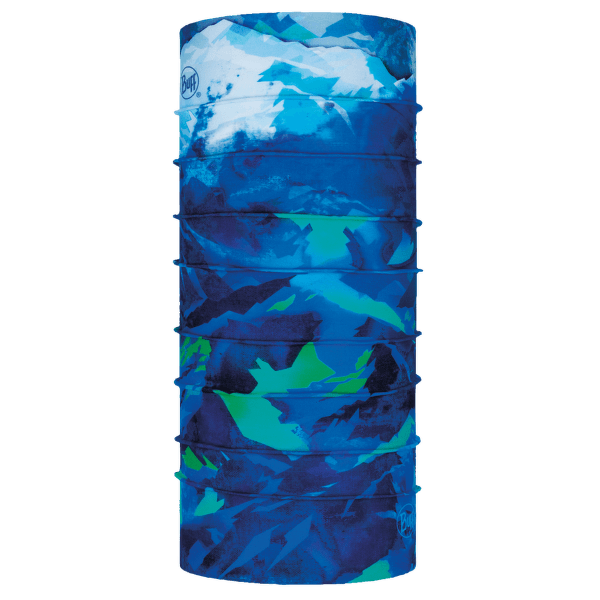 Eșarfă Buff Original EcoStretch High Mountain Blue Kids HIGH MOUNTAIN BLUE