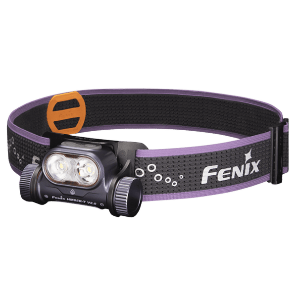 Lampă frontală Fenix HM65R-T V2.0 Dark Purple