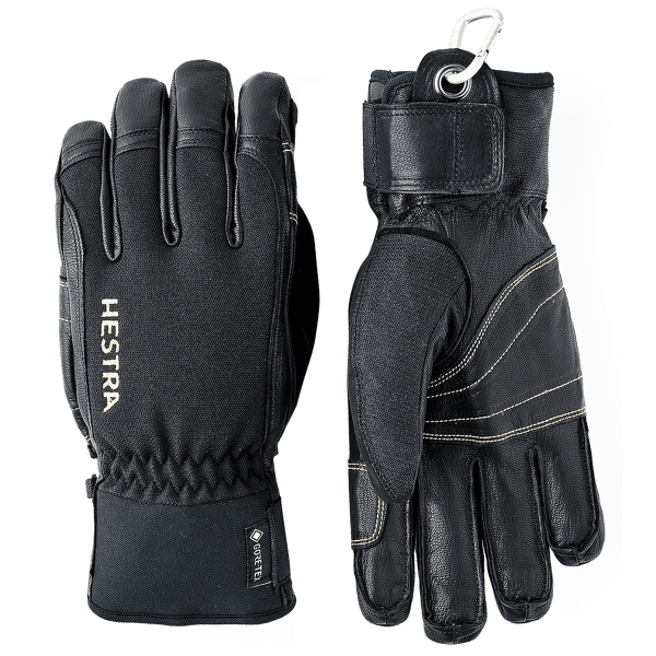 Mănuși Hestra Army Leather GORE-TEX® Short Svart/Svart
