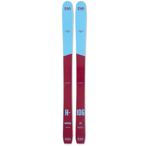 Schi Zag ZAG SKIS H106 2022-2023 VIOLET/CLEAR BLUE