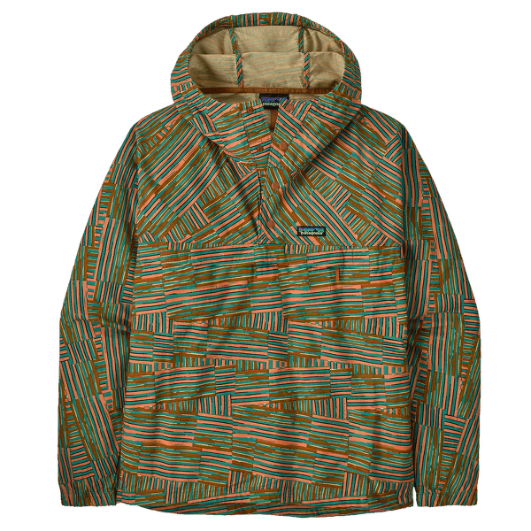 Jachetă Patagonia Funhoggers Anorak Quilty Fitz: Heartleaf Green