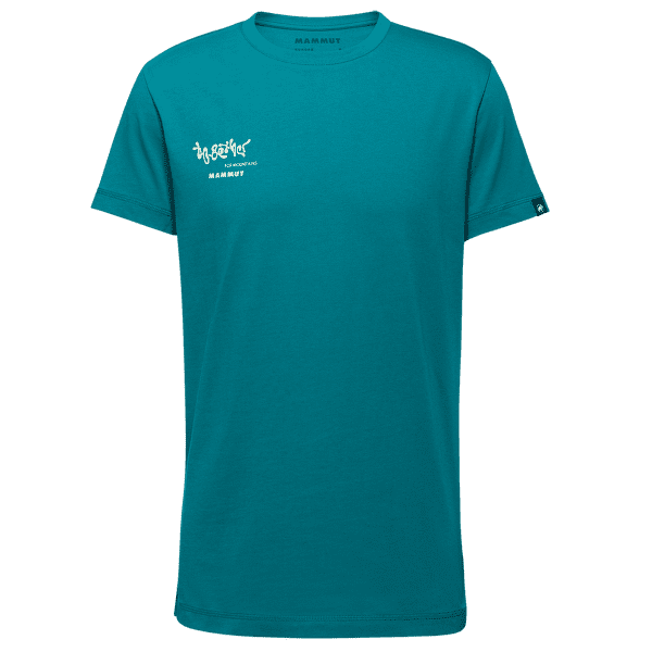 Tricou cu mânecă scurtă Mammut Massone T-Shirt Together Men 40320 deep teal