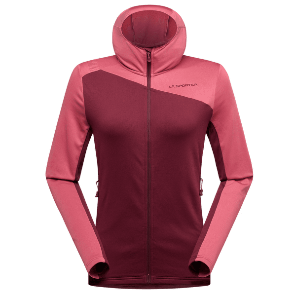 Jachetă La Sportiva COSMIC THERMAL HOODY WOMEN Redwood/Rosebay
