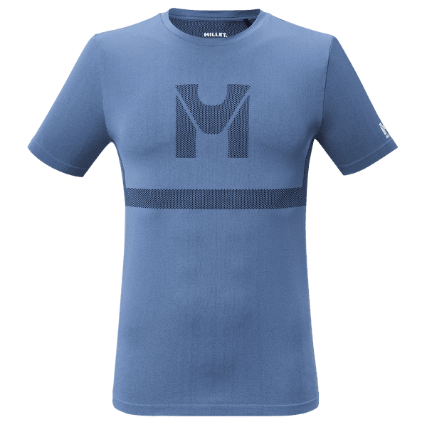 Tricou cu mânecă scurtă Millet Wanaka Seamless TS SS Men CORONET BLUE