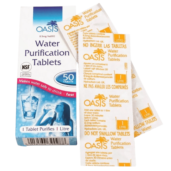 Dezinfecție Yate OASIS Water purification tablets