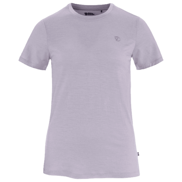 Tricou cu mânecă scurtă Fjällräven Abisko Wool SS Women Lavender Mist