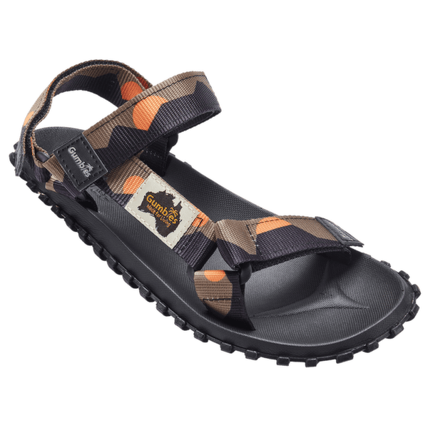 Sandale Gumbies Scrambler Sandal - Khaki & Orange Khaki / Orange