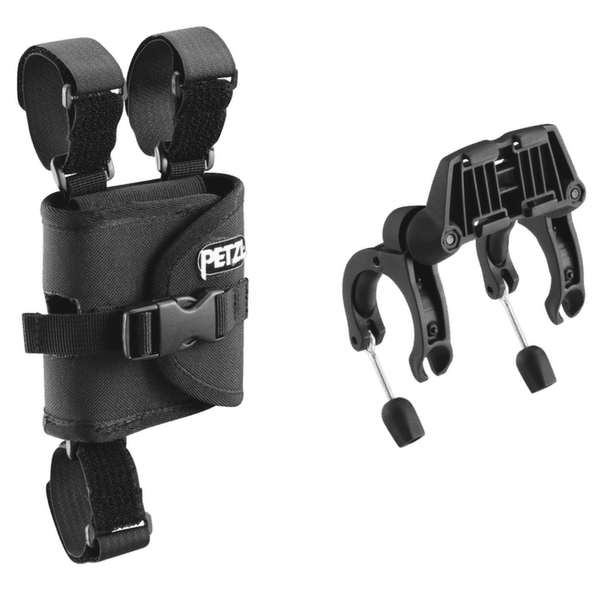 Adaptor Petzl Mount for bicycle handlebars