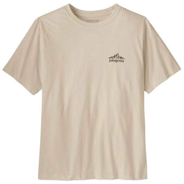 Tricou cu mânecă scurtă Patagonia CLOUD CRAG T-SHIRT Men Undyed Natural