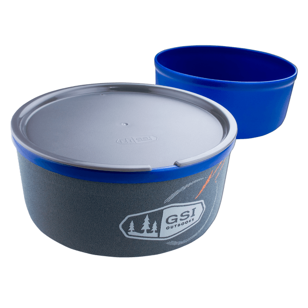 Set GSI Ultralight Nesting Bowl + Mug Blue