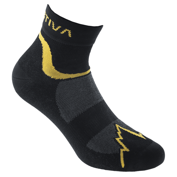Șosete La Sportiva Fast Running Socks Black/Yellow