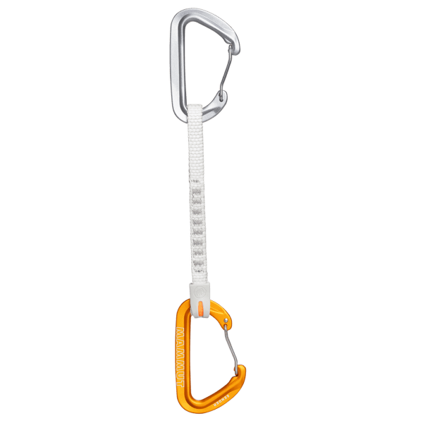 Set expres Mammut Sender Wire Quickdraw 17 cm light grey-gold