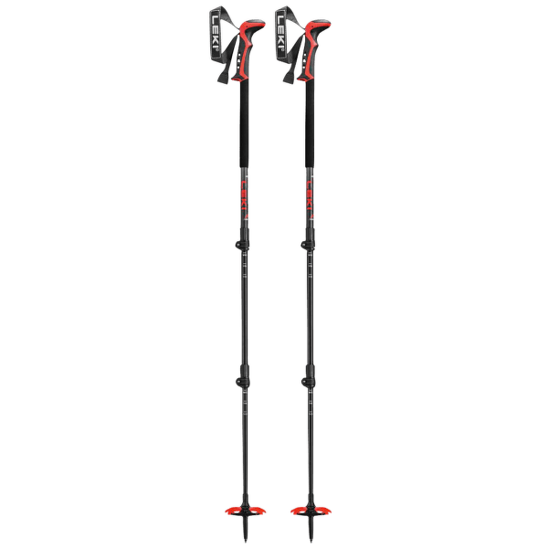 Gaură Leki Haute Route 3 dark anthracite-dark red-black