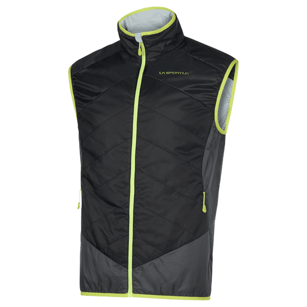Vesta La Sportiva SEEKER PRIMALOFT® VEST Men Black/Lime Punch