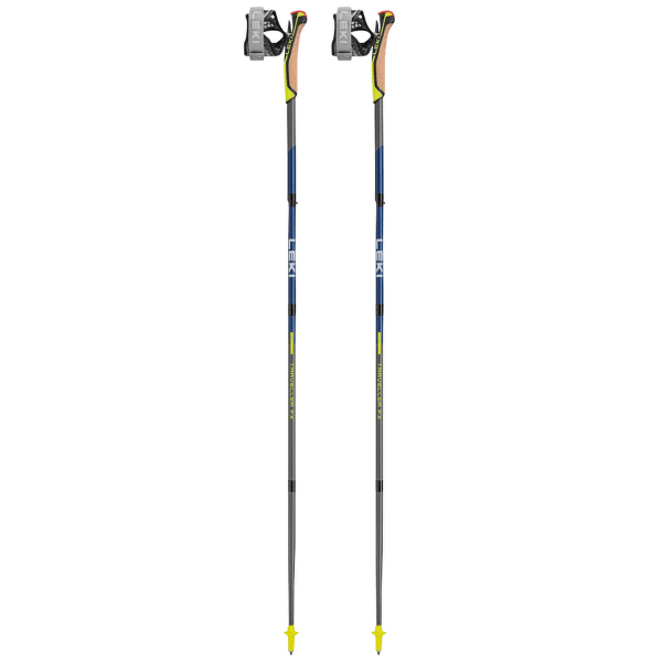Gaură Leki Traveller FX.One Carbon silvergray-midnightblue dark metallic-neonyellow