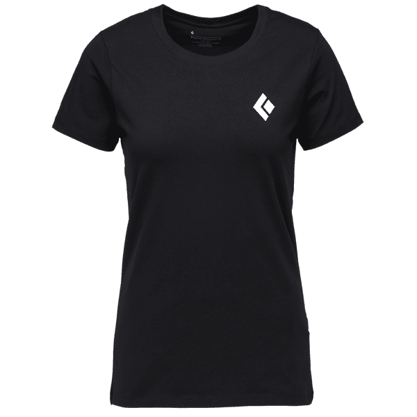 Tricou cu mânecă scurtă Black Diamond SS Equipment For Alpinist SS Tee Women Black