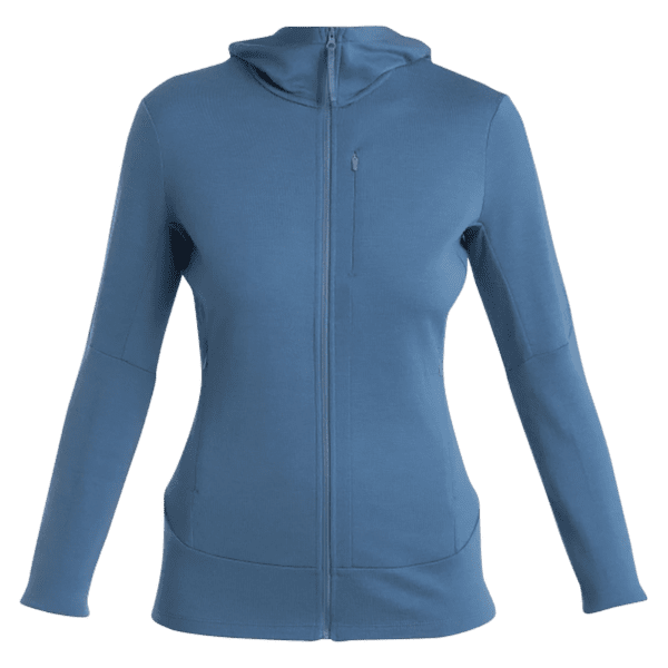 Hanorac Icebreaker Merino 260 Quantum IV LS Zip Hoodie Women DAWN