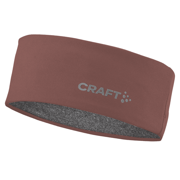 Bandă pentru cap Craft ADV Windblock Fleece Headband ROSE BROWN