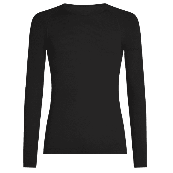 Tricou cu mânecă lungă Icebreaker Merino 260 ZoneKnit™ Seamless LS Crewe Men BLACK