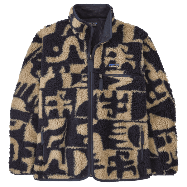 Jachetă Patagonia Natural Blend Retro Cardigan Mother Tree: Oar Tan