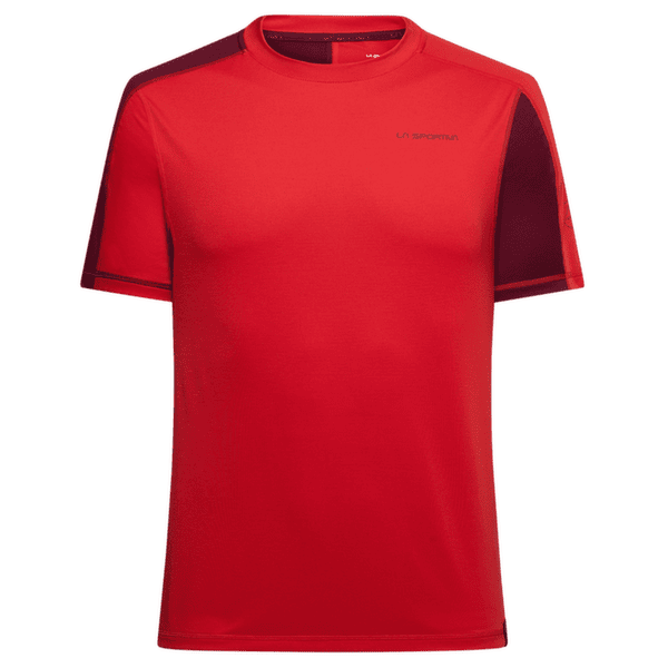 Tricou cu mânecă scurtă La Sportiva JUST RIGHT T-SHIRT Men Mountain Red/Redwood