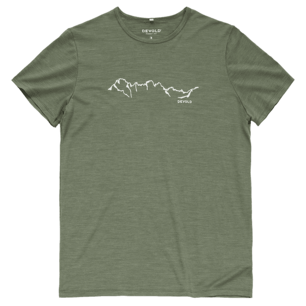 Tricou cu mânecă scurtă Devold Active Skyline Tee Men 421A FOREST