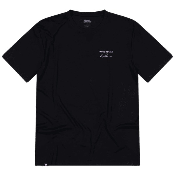 Tricou cu mânecă scurtă Mons Royale Icon Merino Classic T-Shirt Men Black