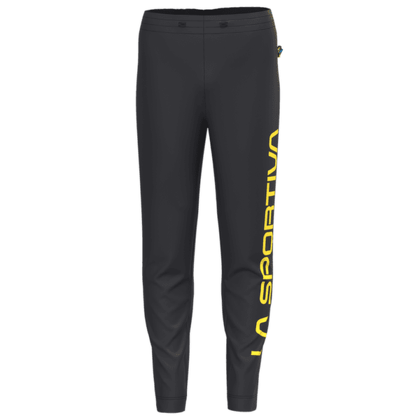 Pantaloni La Sportiva PODIUM PANT BIG LOGO Men Black/Yellow