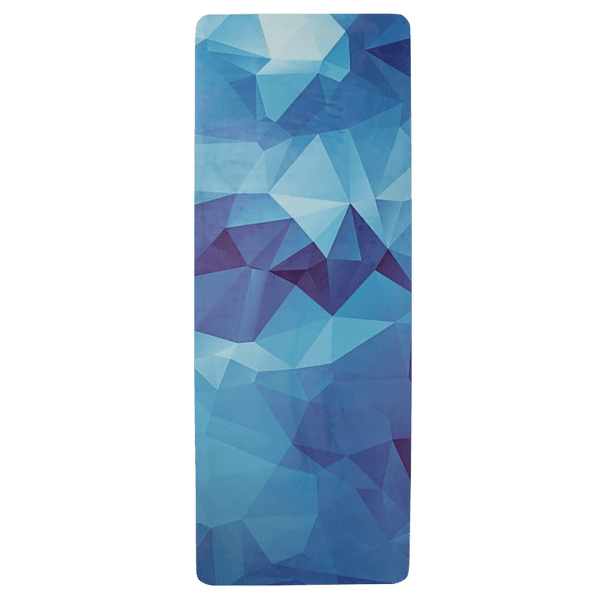 Saltele Yate Yoga mat, vzor K modrá modrá krystal