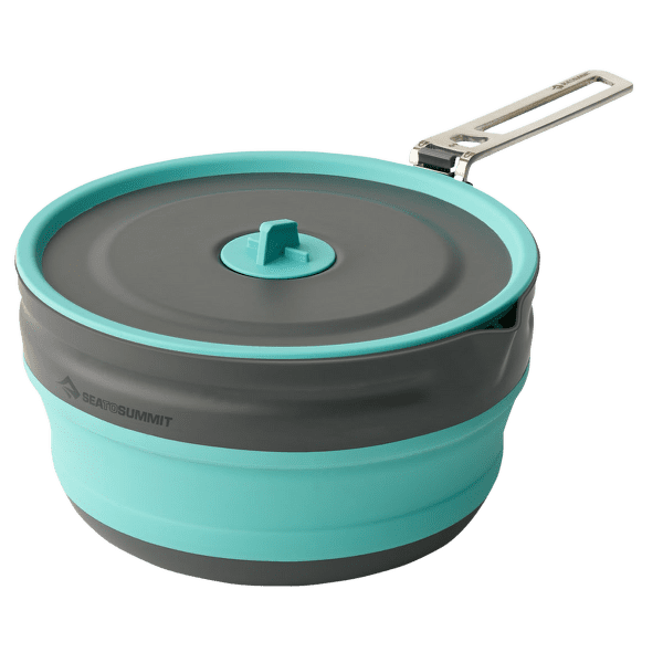 Oală Sea to Summit Frontier UL Collapsible Pouring Pot - 2.2L Aqua Sea Blue